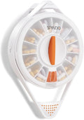Fullicon Pill Dispenser with 14 Large Compartments and Child-Proof Lock, Spindo Medicine Dispenser-Dispense Vitamin/Tablet/Supplement for Elderly/Amnesia/Dementia