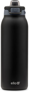 Ello Pop & Fill Insulated Stainless Steel Water Bottle with Quick Fill Lid, Leakproof Locking, Sip or Chug Spout, BPA-Free, Double Wall Vacuum Insulated for Sports, Travel & School- 22oz / 32oz / 40oz