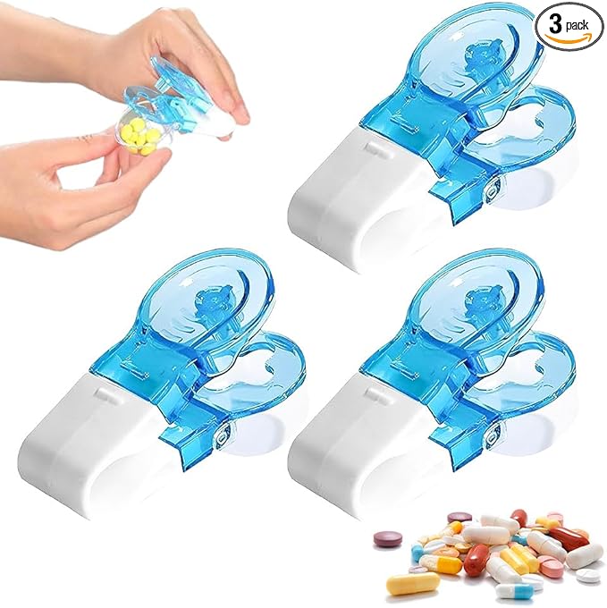 Portable Pill Taker Household Gadgets, 2026 New Pill Popper Extractor Tool Blister Pack Opener Popper Assistance Tool, for Blister Packs for The Elderly, Disabled (3)