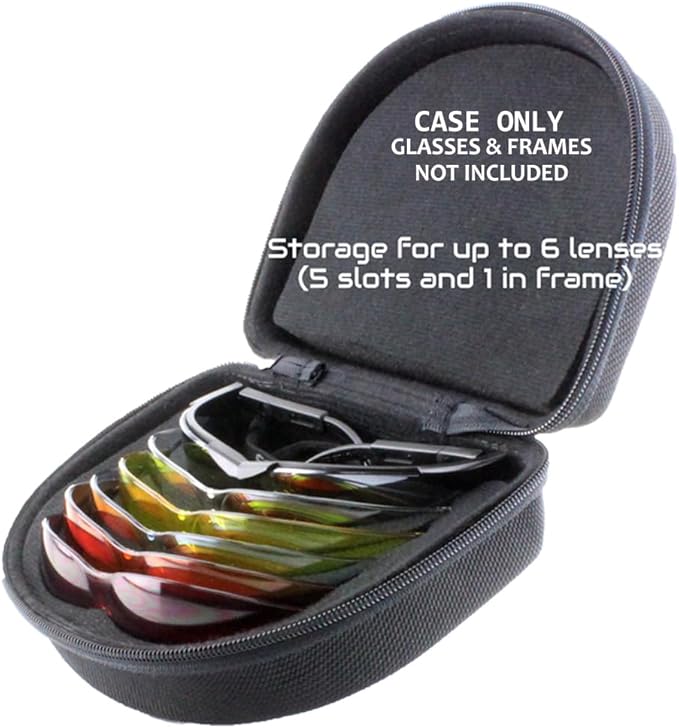 TITUS Professional Multi Lens Interchangeable Range Set, Eye Protection & Vision Enhancing Safety Glasses
