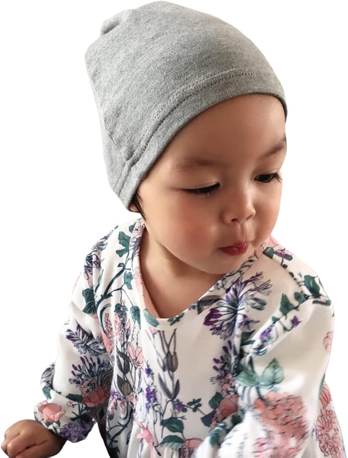 Radia Smart® EMF Shielding Beanie, Protective Toddler Hat/Beanie Cap Blocking RF EMF WiFi for Children & Teens Grey
