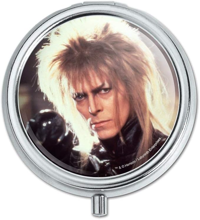 Labyrinth Goblin King Crystal Ball David Bowie Jareth Pill Case Trinket Gift Box