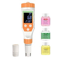 7-in-1 Digital Water Quality Tester - ph Meter, pH TDS EC ORP Salt Temperature Meter, Portable Testing Kit with Digital Display