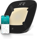 Homedics Digital Smart Scale, Motion-Sensing LED Display, 13 Body Metrics Analysis, Bluetooth Sync, Multi-User Recognition, High-Precision Weight Measurement Up to 400 lbs, Black