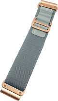 Custom Fit by Wrist Size, Small & Large Wrists, for Garmin Nylon Watch Band –– Compatible with QuickFit 20mm / 22mm / 26mm, Fenix 7, Instinct 2X, Forerunner, Epix, Tactix, MARQ, quatix, Approach