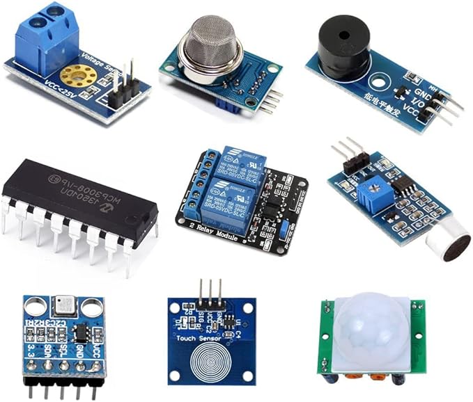 16 in 1 Smart Home Sensor Modules Kit for Arduino Raspberry Pi DIY Professional