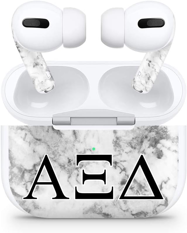 Apple AirPod Pro Skin 3M Custom Vinyl Wraps Decal Sticker Stylish Covers for Protection & Customization for 2019 Model A2190 - Alpha Xi Delta
