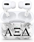 Apple AirPod Pro Skin 3M Custom Vinyl Wraps Decal Sticker Stylish Covers for Protection & Customization for 2019 Model A2190 - Alpha Xi Delta
