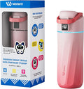 BOOST Smart Water Bottle with Reminder & Tracker, 16oz Kids Water Bottle for School, DIY Refrigerator Magnets, BPA-Free Vacuum Insulated Stainless Steel, Ideal for Mother's Day Gifts