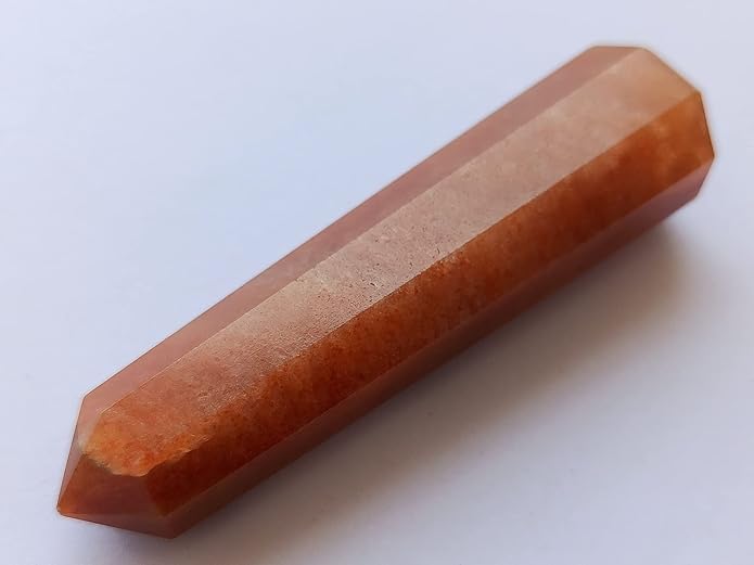 WholesaleGemShop 3 Inch Gemstones Obelisk Tower Jumbo Facet Aura Rock Crystal Natural Polished Earth Wand Spirit