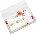 Zipper Pill Organizer Pouch Bags - Now 20% Stronger - Pack of 100 3 Mil Clear, Reusable, BPA Free, Write On Label, Pill Organizer for Travel by PILLTHING