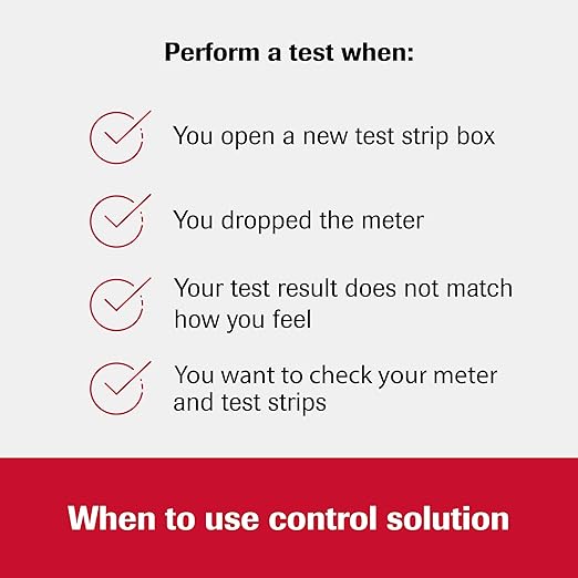 Accu-Chek Guide Diabetes Control Solution for Diabetic Blood Glucose Monitoring (Level 1 & 2 for Guide and Guide Me Test Meters)