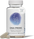 InfiniWell DNA Prime Advanced Telomere Supplements for Mitochondrial Support, Healthy Aging & Cellular Renewal - with ac-11, Activated Bromelain, Cat's Claw, Buckwheat Peptides & More (60 Capsules)