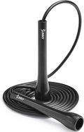 Sunny Health & Fitness Exercise Jump Rope for Fitness, Lightweight & Portable Skipping Rope with Durable Handles & Adjustable Exercise Rope with Optional Removable Weights