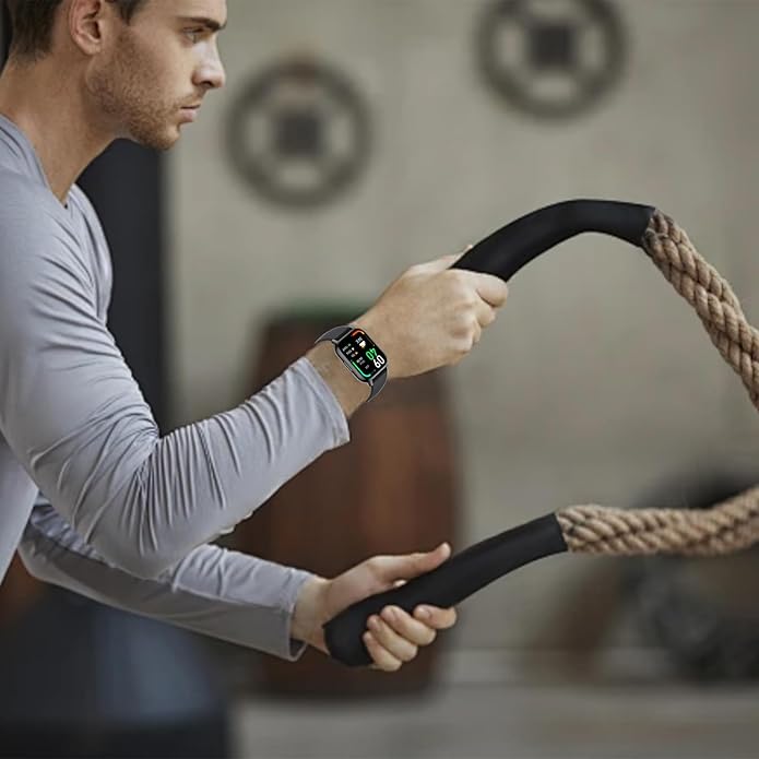Harikiri 22mm Silicone Bands Compatible with Popglory/Fitpolo/FITVII/Gydom/Woneligo/ENOMIR/TOOBUR/Veryfit/Poounur/RUIMEN,Quick Release Watch Strap for Men Women