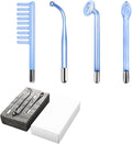 Elitzia Electrode Wand Glass Tube Blue Handheld Spare Parts 4Pcs ETHB02