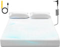 Grounding Sheet, 90% Organic Cotton+10% Pure Silver Organic Fitted Grounded Sheet for Improved Sleep, Earth Connecting Bedding - Healthy Sleep Therapy (White, (60.3 * 80 * 15 inch))