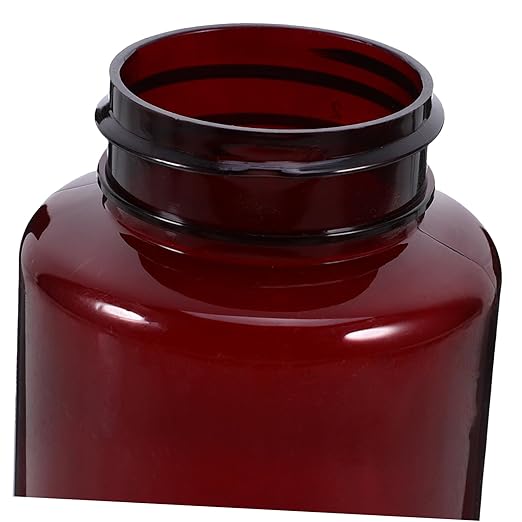 12Pcs Empty Pill Storage Bottles with Sealing Caps Portable Plastic Medicine Containers for Travel Amber Pill Bottles with Caps for Organizing Medications