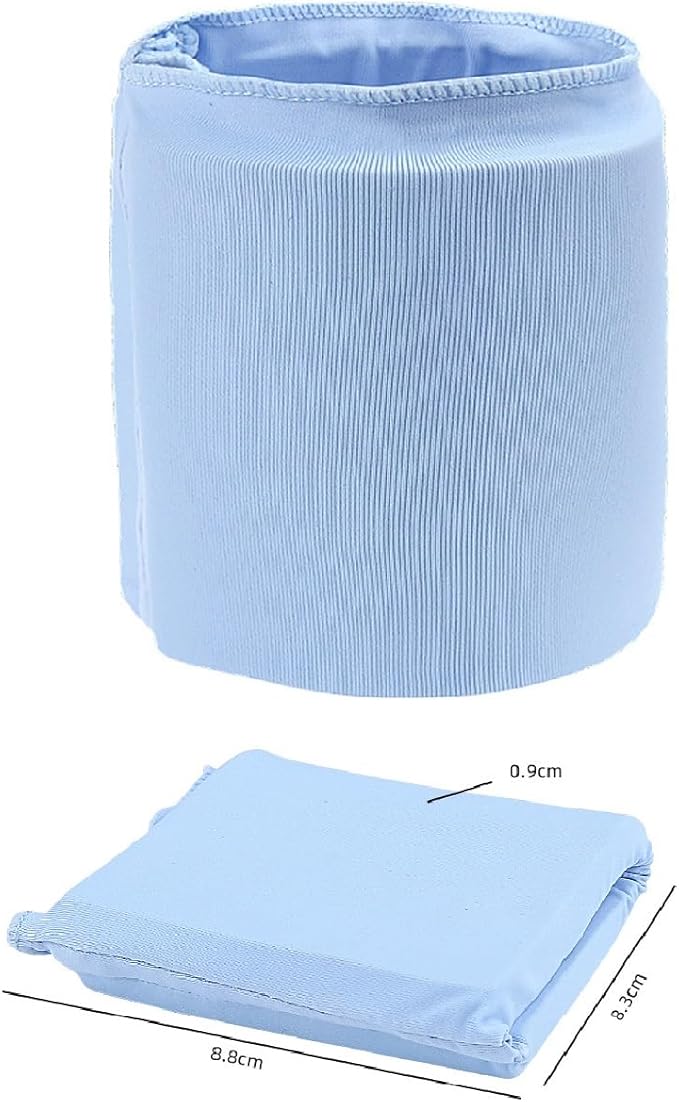Wrist Ice Pack Wrap - Hot & Cold Gel Compression Sleeve for Carpal Tunnel, Arthritis, Tendonitis, 360° Coverage Support, Reusable - 1 Pack, Blue