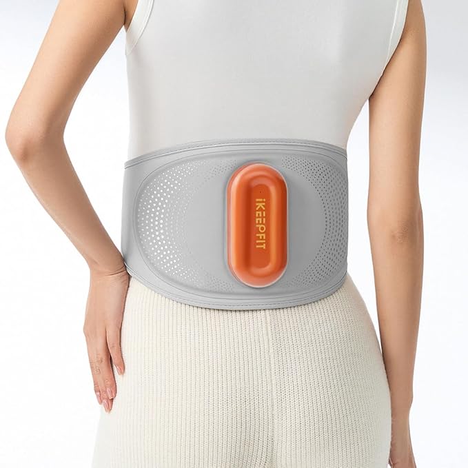 Back Massager for Pain Relief Deep Tissue with Heat & Air Compression, [2026 Upgraded] Portable Cordless Heating Pad with Vibration & AirInflate Lumbar Support, MAXwarm 5.0, Gift Men Women