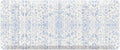 House of Noa Nama Standing Mat – Anti-Fatigue Cushioned Kitchen Mats for Floor | Ergonomic Bounce-Back Foam Kitchen Mats | Anti-Fatigue Mats for Kitchen & Standing | Emile Porcelain Blue | 22" x 54"