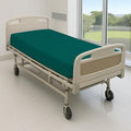 4 Pack Fitted Hospital Bed Sheets - Soft Microfiber Hospital Fitted Sheet - Hospital Bed Fitted Sheets (Teal, 36" x 84" x 12")