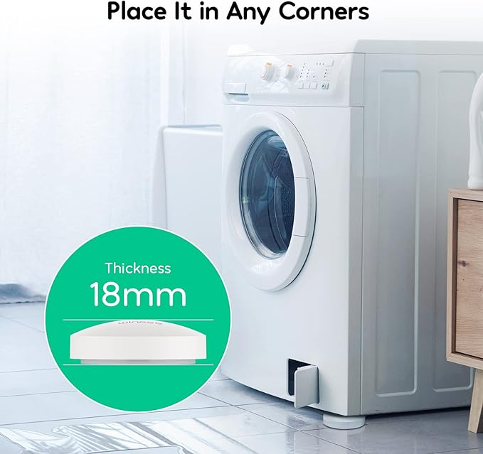 Winees WiFi Water Detector, 3 Pack Water Sensors with Leak Alert Email&SMS Notification, 100dB Adjustable Alarm, 100M Transmission for Basement, Bathroom, Laundry, IFTTT