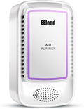 Air Ionizer for Home - Plug In Negative Ion Generator, Quiet Filterless Air Cleaner for Bedroom, Bathroom, Office & Kitchen, Compact Air Freshener for Smoke, Dust and Pet Odors