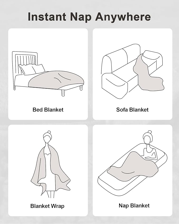 Ultra-Soft 15lb Weighted Blanket for Adults, Plush Sherpa Fleece Reversible Weighted Throw Comfort for Relaxation & Cozy Evenings, Hug-Like Security, Evenly Distributed, W48 x L72, Cream White