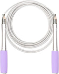 Jump Rope for Men & Women - Ultra-Fast, High Speed Jump Rope - Self-Locking Screw-Free Design with Aluminum Handles and Silicone Textured Grips - Precision Engineered for Maximum Performance - Skipping Rope for Workout Fitness, Cross Training & Home Ex...