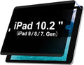 IPROKKO Magnetic Privacy Screen Protector Compatible With iPad 9th 8th 7th Generation 10.2 Inch (2021/2020/2019)& iPad Air 3th & iPad Pro 10.5", Removable Anti Glare Blue Light Spy Filter Private Black Security Cover