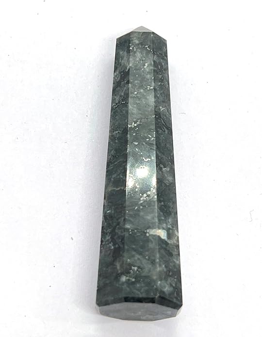 WholesaleGemShop 3 Inch Gemstones Obelisk Tower Jumbo Facet Aura Rock Crystal Natural Polished Earth Wand Spirit