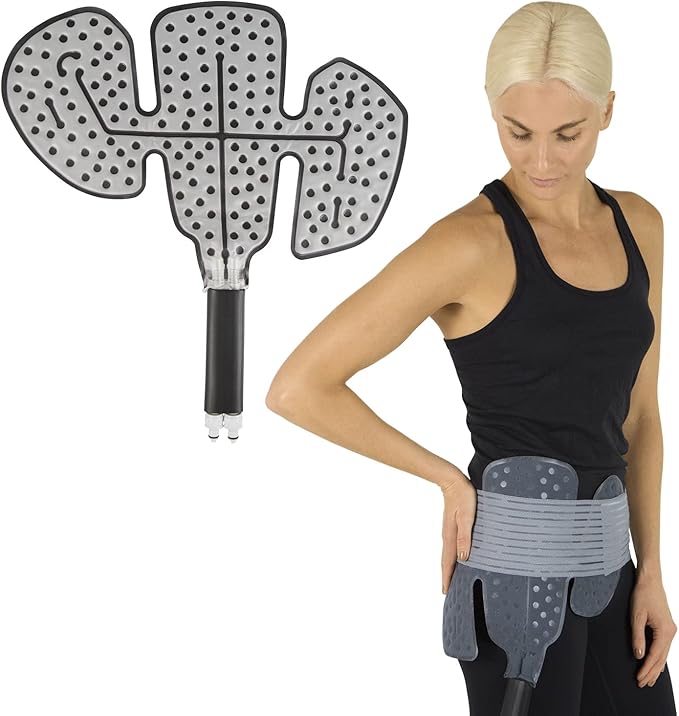 Vive Cold Therapy Machine Replacement Pads for Hip - Flexible Ergonomic Reusable Padding for Ice Cold Therapy - Pain Relief System - Adjustable Device Accessory to Reduce Swelling (Pads Only)