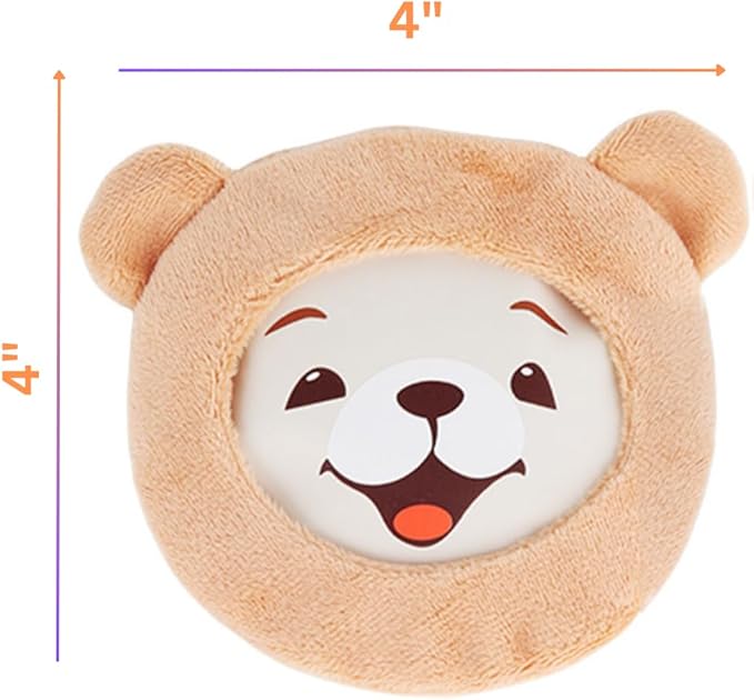 FOMI Ultra Strong Kids Hot Cold Ice Packs | 4 Pack | Soft Colorful Sleeves | Animal Designed Children Gel Bead Wrap | Pain Relief for Kids Boo Boos, Fever, Headaches | Strap to Hold in Place