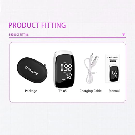 Rechargeable Pulse Oximeter Fingertip Oxygen Monitor Fingertip with SpO2 Pulse Rate and PI OLED Precision Fast Oximeter SpO2 Reading Outdoor Sports Home (Green)