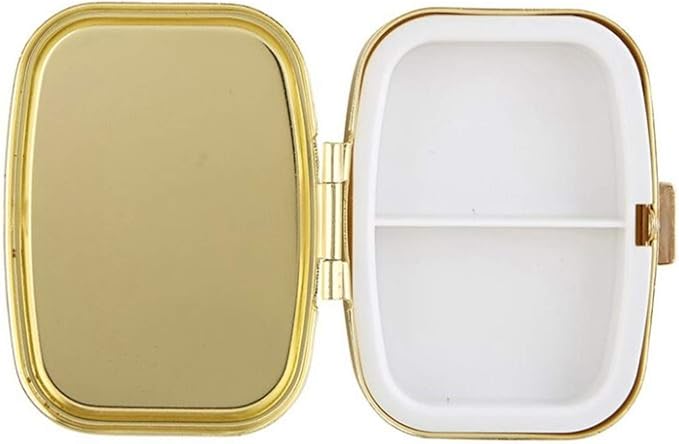 Needzo Medicine Organizer, Blessed Mother Proverbs 31:28 Pill Box or Trinket Case, 2 3/8 Inch