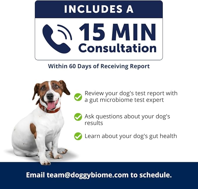 AnimalBiome Dog Gut Health Test – DoggyBiome At Home Stool Testing Kit, Canine Fecal Analysis for Digestive Issues, Diarrhea & Allergy Insights w/Personalized Report & Custom Plan (Dogs in US)