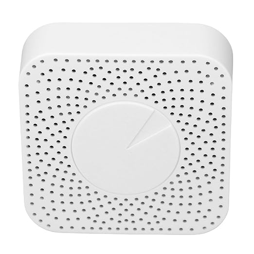 Jiawu Air Quality Monitor, 6 in 1 Detection with WiFi APP Control Air Quality Tester, Meter with Tuya APP for Home Office Indoor Use