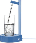 Desktop Water Bottle Dispenser Smart Table Water Dispenser,Water Dispenser for 5 Gallon Bottles,Water Jug Dispenser Bedside Water Dispenser, Automatic Drink Dispenser（Blue）