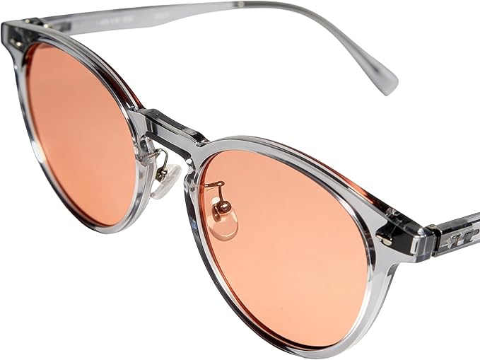 BRADDELL Women's FL-41 Rose Tinted Blue Light Glasses for Migraine Light Sensitivity, Fluorescent LED Glare, Photophobia