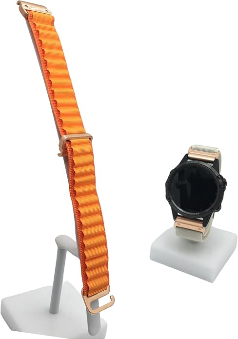 Custom Fit by Wrist Size, Small & Large Wrists, for Garmin Nylon Watch Band –– Compatible with QuickFit 20mm / 22mm / 26mm, Fenix 7, Instinct 2X, Forerunner, Epix, Tactix, MARQ, quatix, Approach