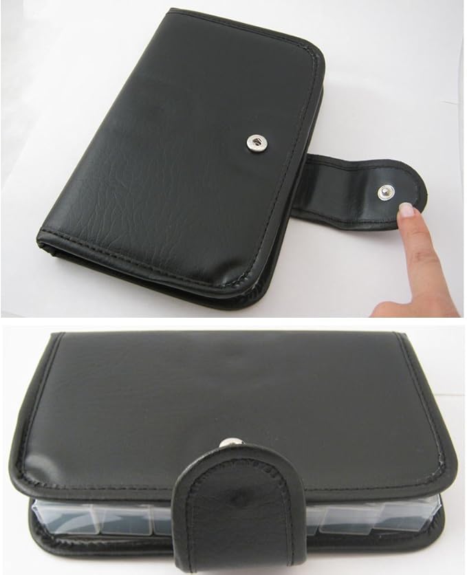 Deluxe 7 Day Pill Organizer Dispenser Box in Wallet Weekly Medicine Travel Case