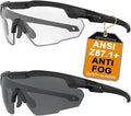 HTS HUNTERSKY Ballistic Tactical Shooting Glasses ANSI Z87+ UV400 Protective Eyewear