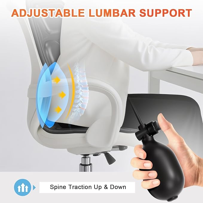 Massage Chair Pad,Back Massager with Heat, Vibration Massage Seat Cushion, 20-30-60 Minutes Auto-Timer,Adjustable Lumbar Support,Chair Massager for Office,Recliner,Gifts for Men,Women