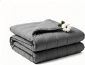 Weighted Blanket 10lbs 48"x72" Full Size for Adults, Heavy Throw Blanket for Couch & Bed, Soft Breathable Cotton for All-Season Comfort (48"x72"10lbs)