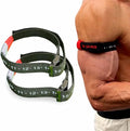 Premium Nylon & Metal Buckle BFR Bands | Blood Flow Restriction Bands for Occlusion Training Weight Lifting (Arms)