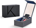KK7-DB Faraday Protector Box, Signal Shielding, Anti-Theft Car Key & RFID Blocker for Vehicles - Compact Design (Azure-Black)