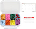 Large Pill Organizer, 8 Compartment Big Pillbox for Travel, Airtight Design, Easy Travel Medication Management, Adjustable Dividers, Gasket Waterproof Med Box with Medication Map (Clear - 1 Pack)