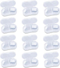 12PCS Pill Case Organizer Pocket Small Pill Holder, Daily AM & PM containers, Medicine Holder, Ideal for Medication, Vitamin, Supplement, Perfect for Travel, Ideal for Purse