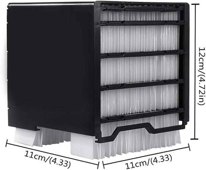 Air Cooler Filters Mini Replacement Cooling Filter for Air Personal Space Cooler Removable Filter for Portable Arctic Humidifier